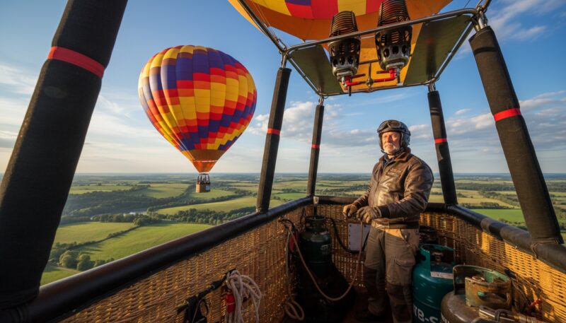 Upravljanje korpom balona na topli vazduh Upravljanje korpom balona na topli vazduh